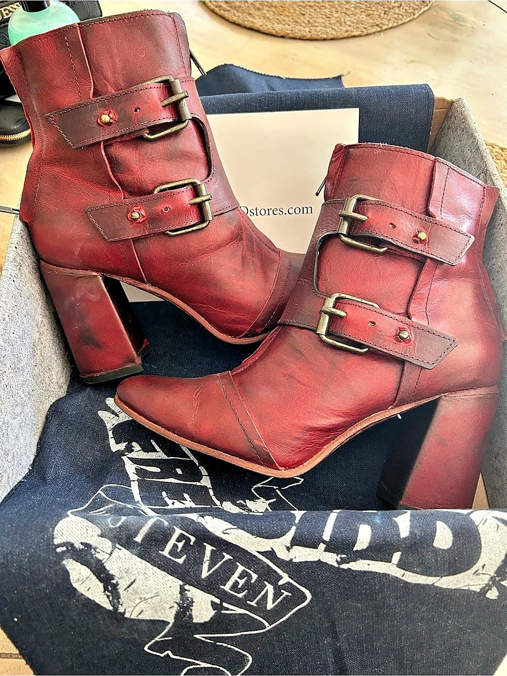 Freebird by Steven Buckle Heeled Ankle Boots